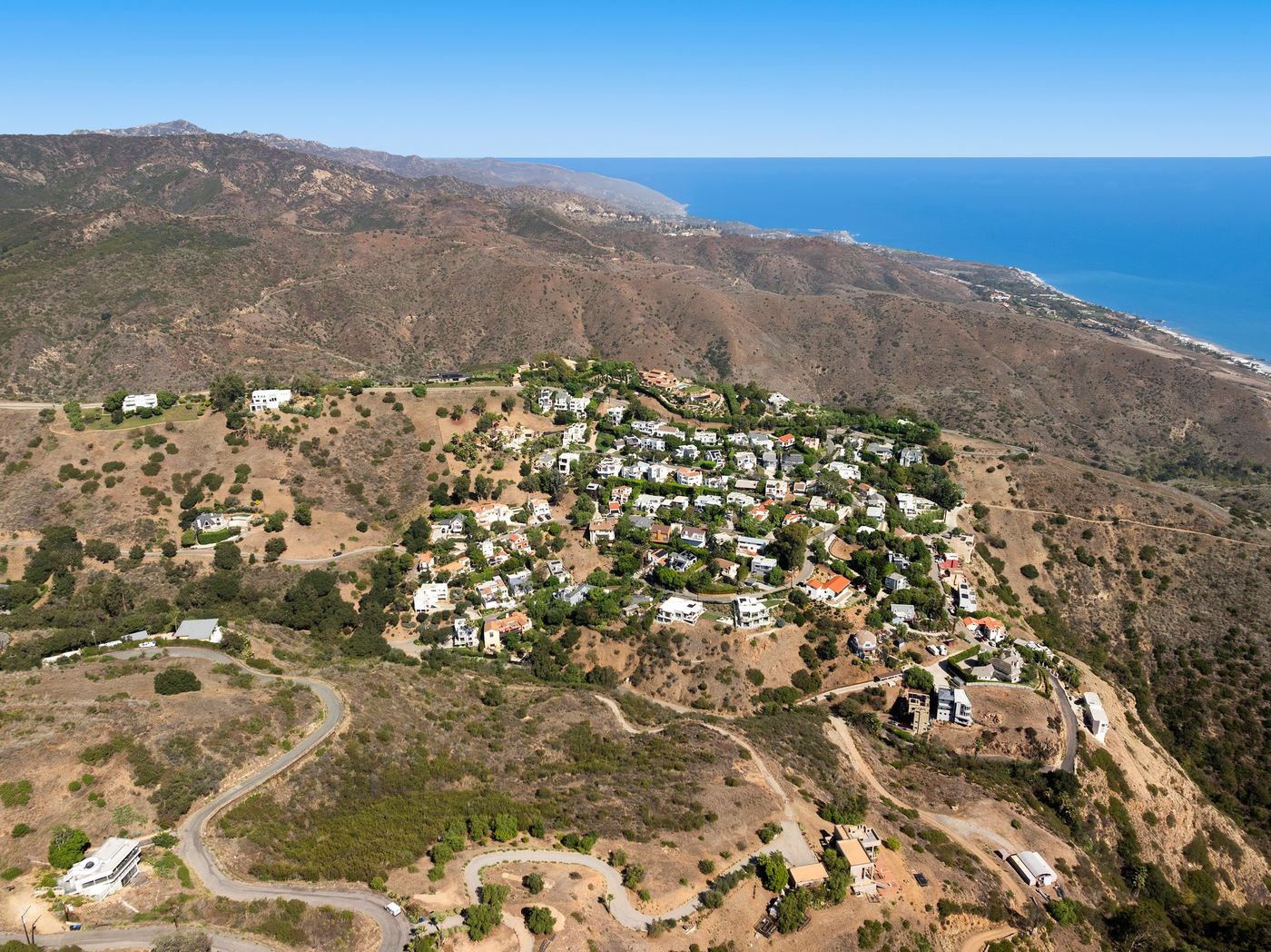 The knoll, and the streets below it